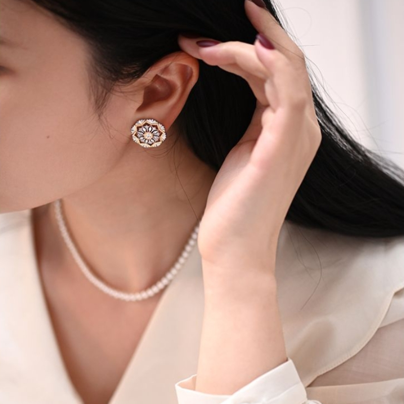 Formal Wear Jewelry For Women - ต่างหูแฟชั่นสไตล์หรูหรา ของขวัญเครื่องประดับสำหรับงานเลี้ยงสุดหรูสำหรับภรรยา ดีไซน์วินเทจเก๋ไก๋สไตล์โบฮีเมียนสำหรับสวมใส่ในชีวิตประจำวันและงานที่เป็นทางการ