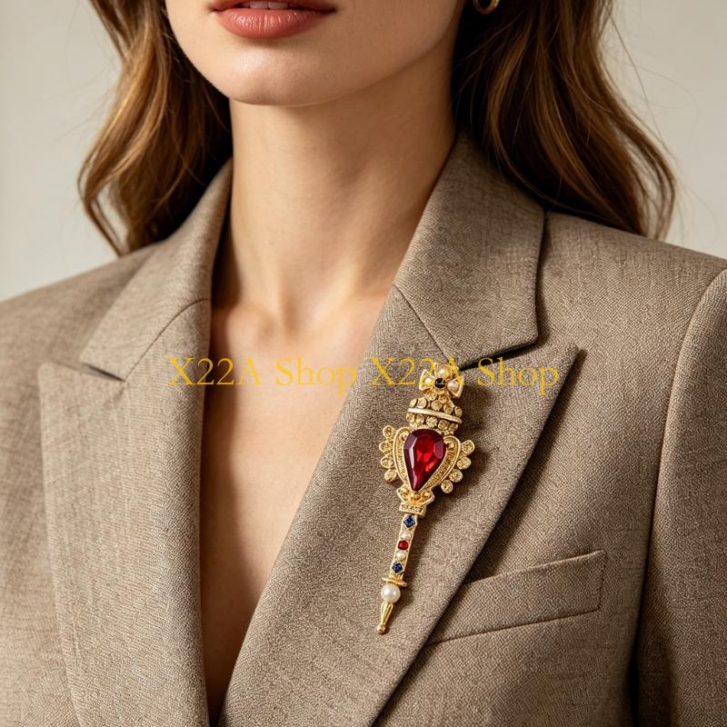 เข็มกลัดไม้กายสิทธิ์ย้อนยุคไม่ - Formal Wear Jewelry For Women บทวิจารณ์และราคา