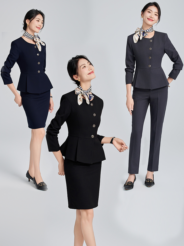 ชุดสูทสีเทาสำหรับผู้หญิง ชุดยู - Women'S Formal Wear Stores บทวิจารณ์และราคา