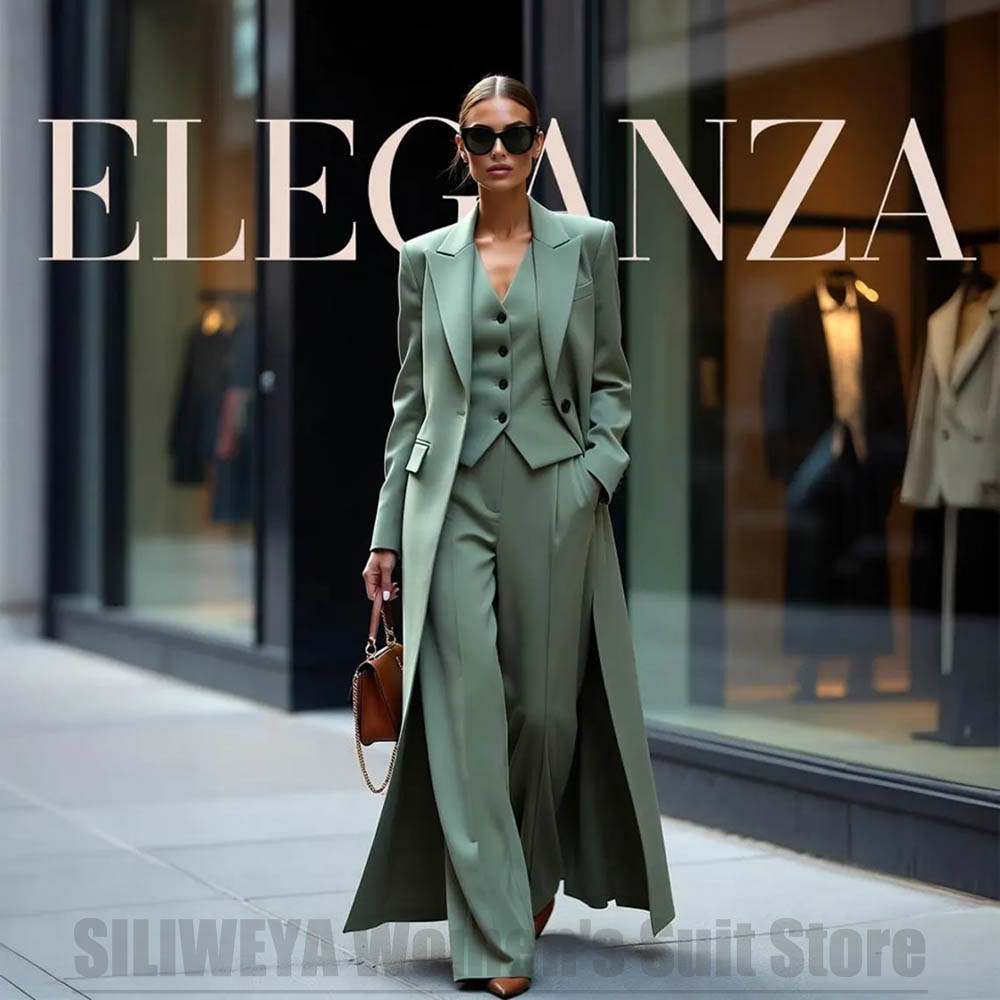ชุดสูทผู้หญิงสุดชิค แบบสามชิ้น - Women Formal Wear Blazer Set บทวิจารณ์และราคา