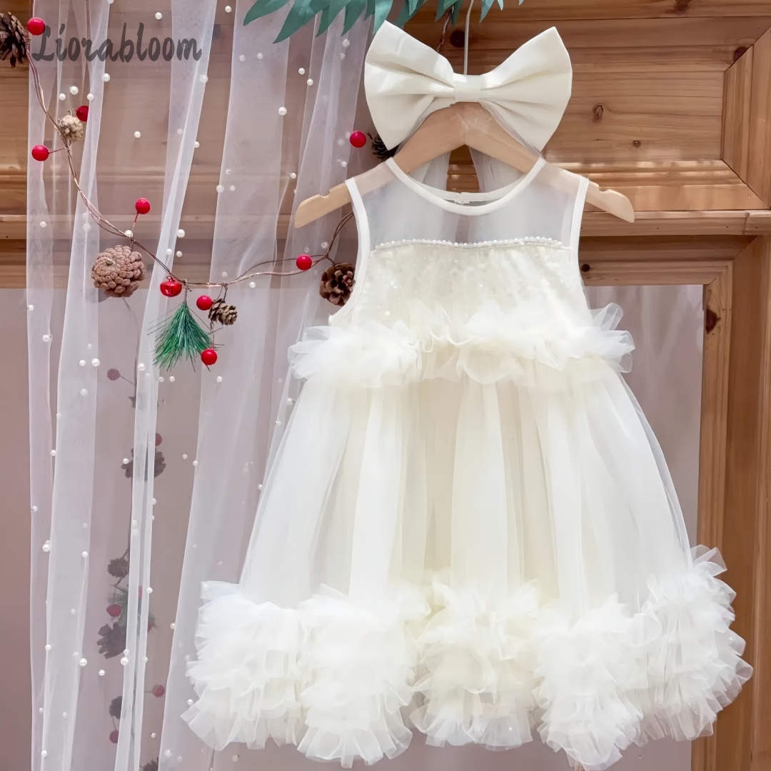 ชุดเดรสเด็กผู้หญิงผ้าทูลล์ กระ - Woman Formal Wear บทวิจารณ์และราคา