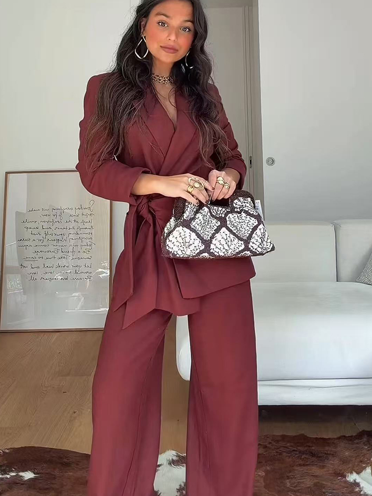 ชุดสูทแฟชั่นสำหรับสุภาพสตรี เส - Women Formal Wear Blazer Set บทวิจารณ์และราคา