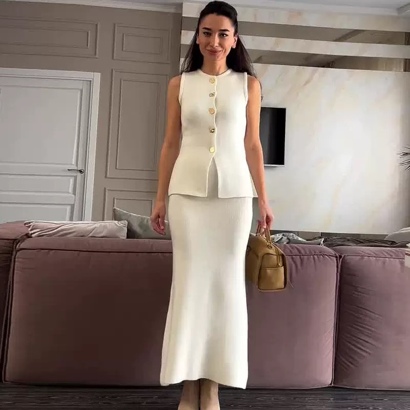 ชุดเซ็ต 2 ชิ้น เสื้อทรงเข้ารูป - Woman Formal Wear บทวิจารณ์และราคา