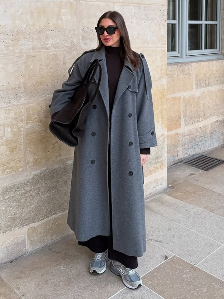 เสื้อโค้ทขนสัตว์ทรงเรโทรพร้อมเ - Tailored Coat Wool บทวิจารณ์และราคา