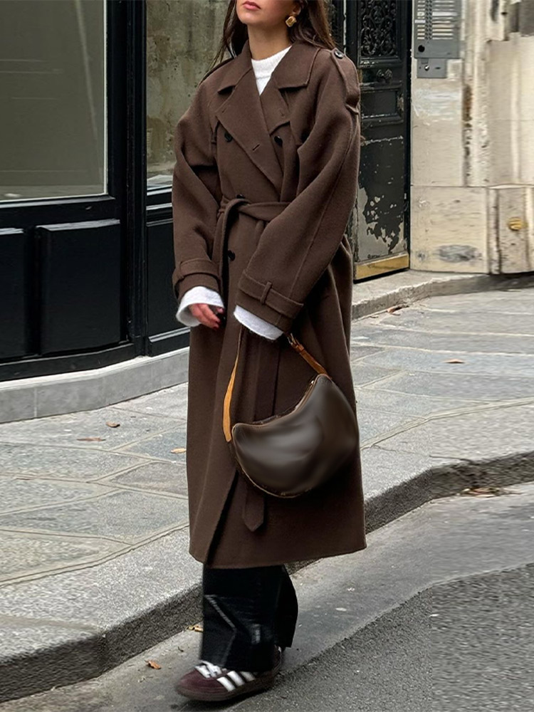เสื้อโค้ทขนสัตว์ทรงเรโทรพร้อมเ - Tailored Coat Wool บทวิจารณ์และราคา