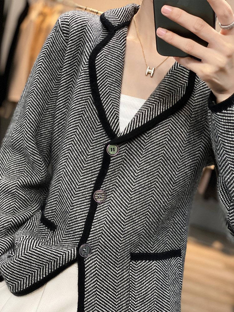 ฤดูใบไม้ร่วงผู้หญิงฤดูหนาวแคชเ - Tailored Coat Wool บทวิจารณ์และราคา