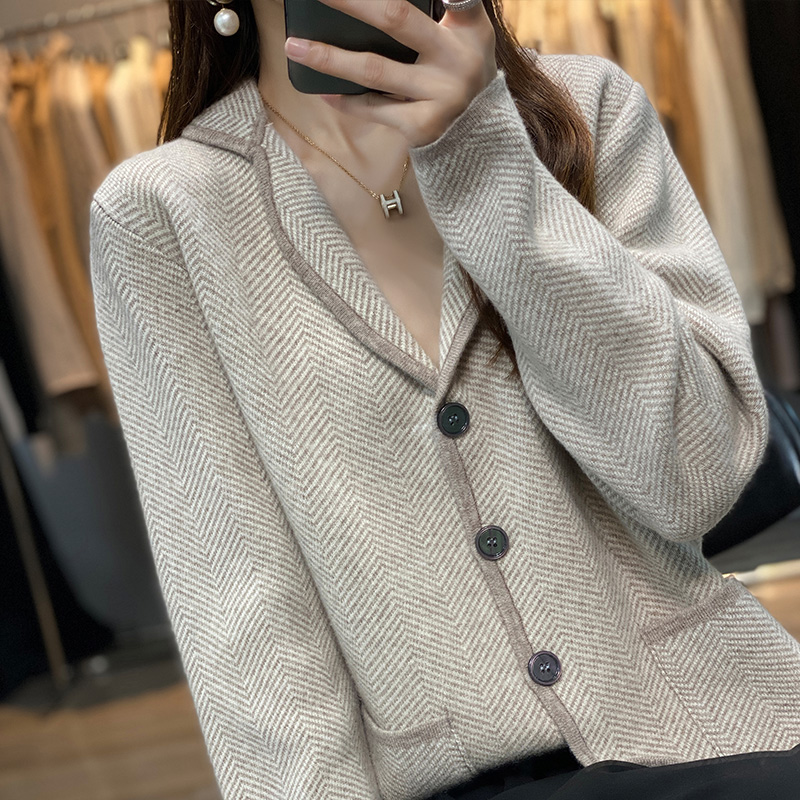 ฤดูใบไม้ร่วงผู้หญิงฤดูหนาวแคชเ - Tailored Coat Wool บทวิจารณ์และราคา