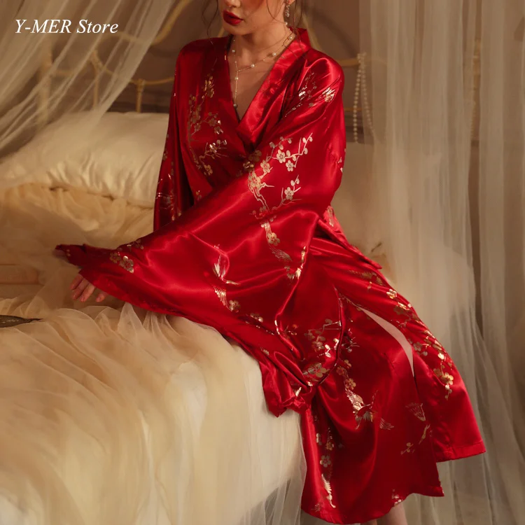 ชุดกิโมโนลายดอกไม้สีบรอนซ์, สไ - Women'S Formal Wear Wedding บทวิจารณ์และราคา