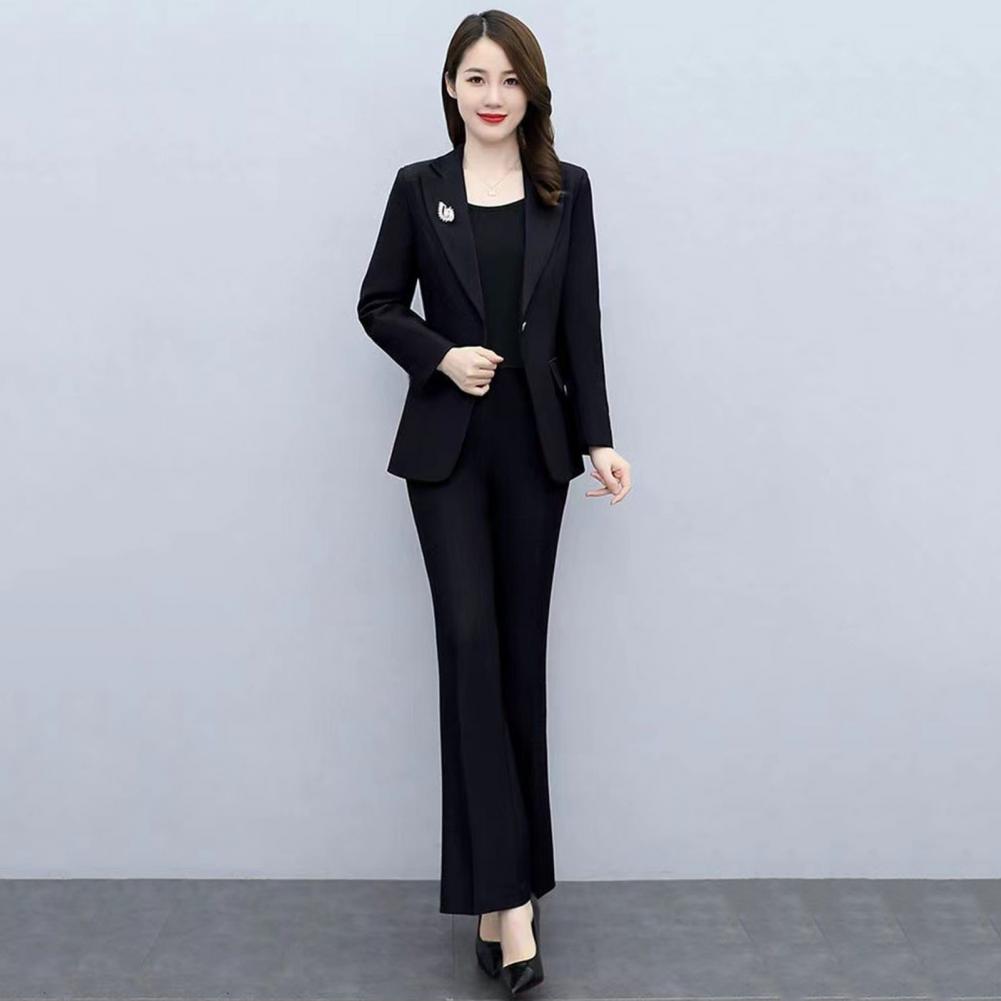 ชุดสูทผู้หญิง 2 ชิ้น/เซ็ต เสื้ - Women'S Formal Wear Pants บทวิจารณ์และราคา