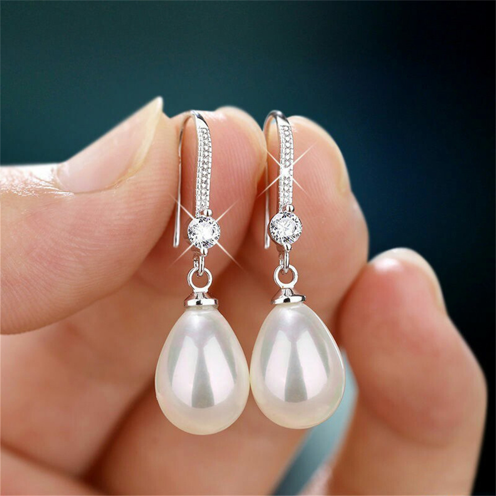 ต่างหูมุกเทียม เครื่องประดับผู - Formal Wear Jewelry For Women บทวิจารณ์และราคา